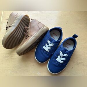 Old Navy Kids Shoes in Brown and Blue